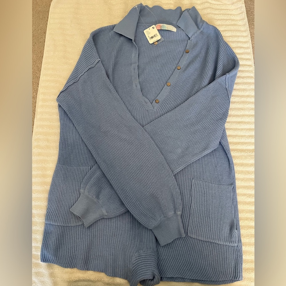 Free people Picnic Sweater Romper